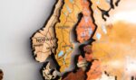 Classic Detailed Wooden World Map – Extra Large 3D Wall Art - Image 4