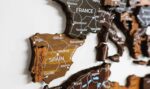 Terra Detailed Wooden World Map – Extra Large 3D Wall Art - Image 9